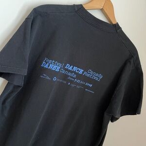 Vintage 1998 Canada Dance / Danse Festival Graphic Tee Shirt